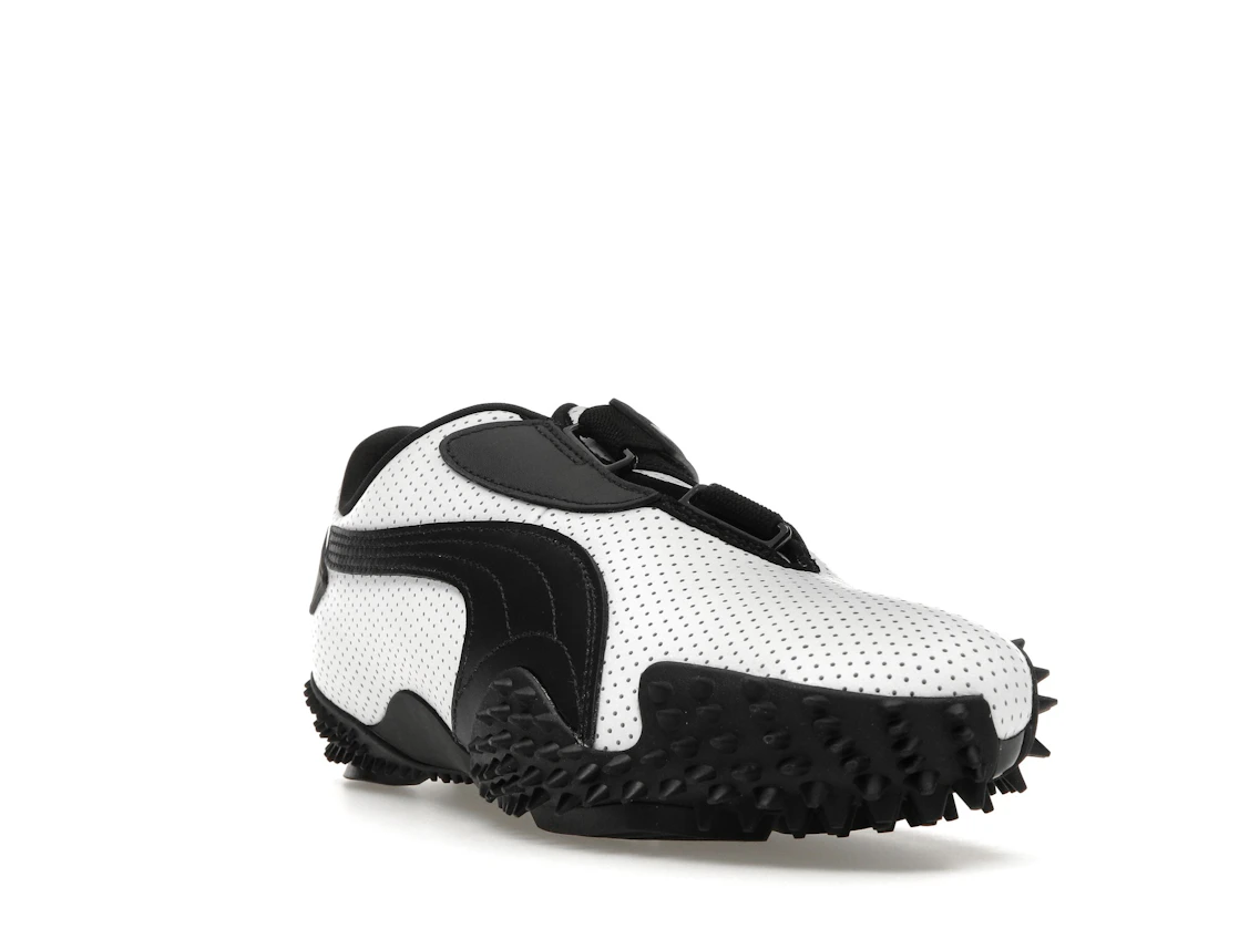 Puma Mostro Perforated Leather White Black