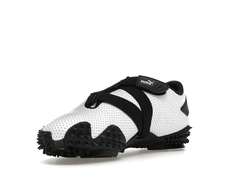 Puma Mostro Perforated Leather White Black