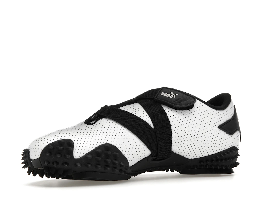 Puma Mostro Perforated Leather White Black