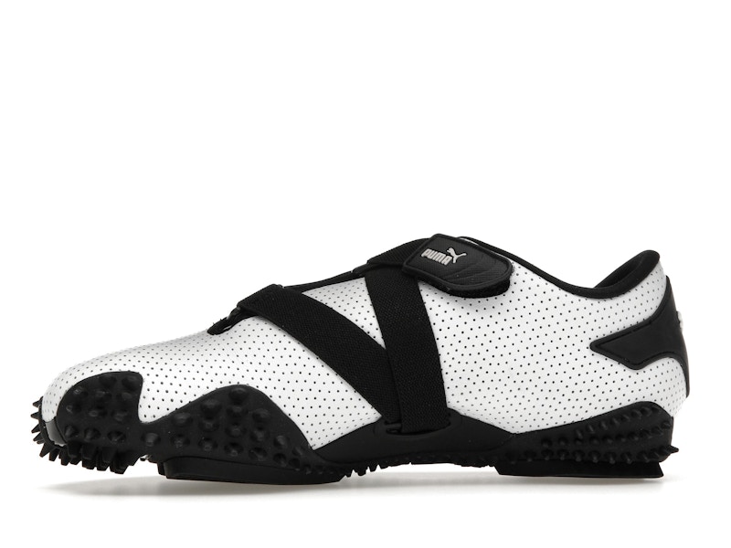 Puma Mostro Perforated Leather White Black