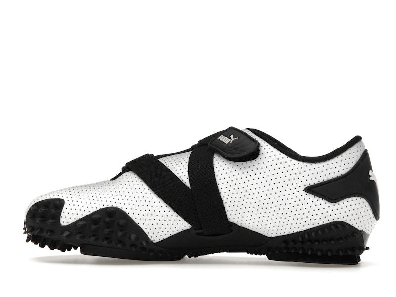 Puma Mostro Perforated Leather White Black