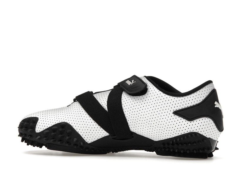 Puma Mostro Perforated Leather White Black