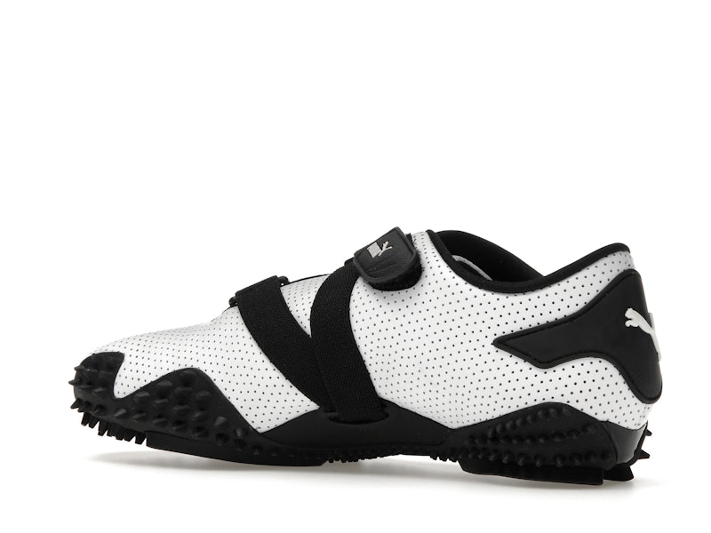 Puma Mostro Perforated Leather White Black