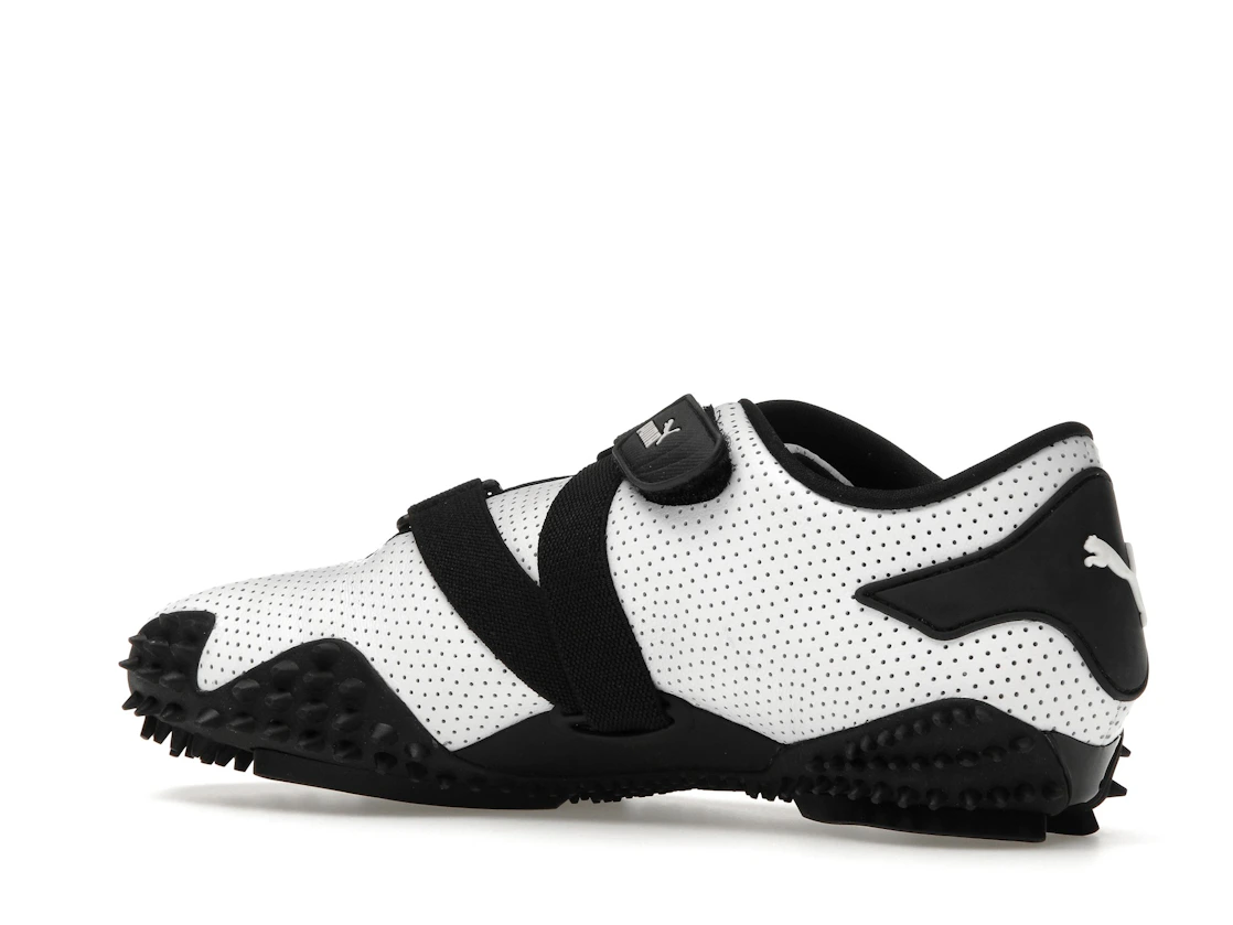 Puma Mostro Perforated Leather White Black