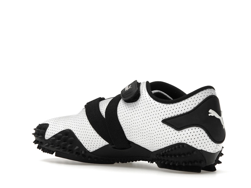 Puma Mostro Perforated Leather White Black