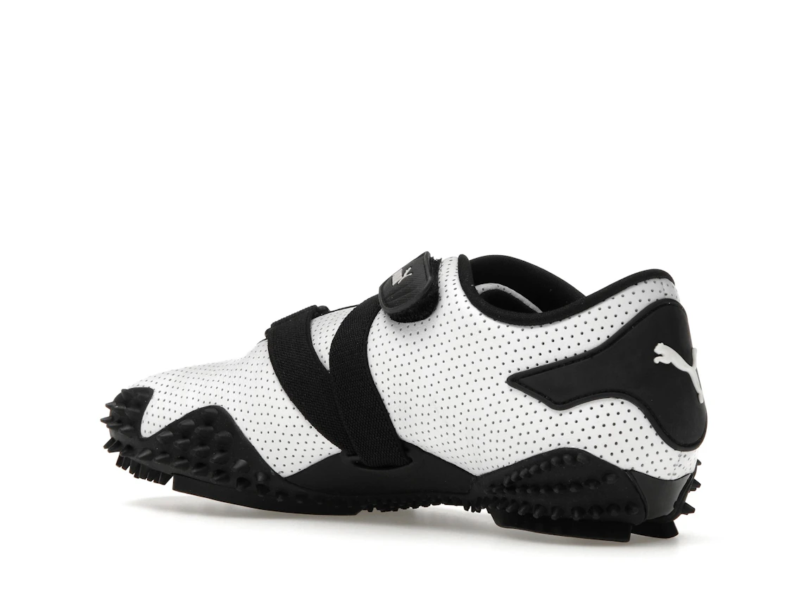 Puma Mostro Perforated Leather White Black