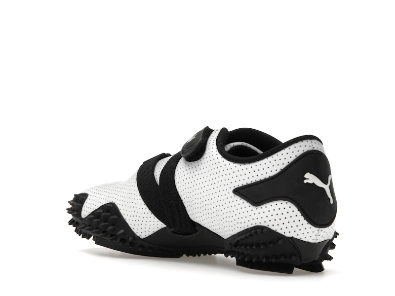 Puma Mostro Perforated Leather White Black