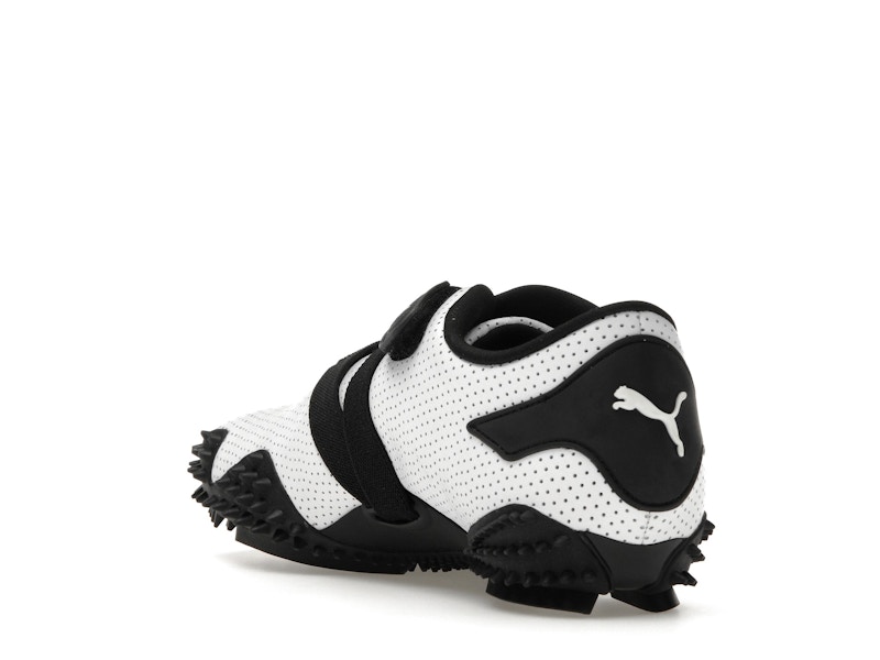 Puma Mostro Perforated Leather White Black