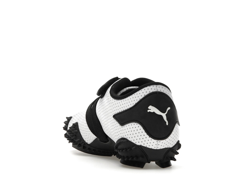 Puma Mostro Perforated Leather White Black