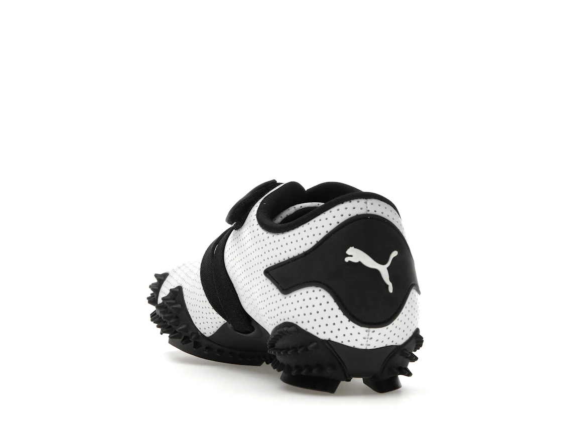 Puma Mostro Perforated Leather White Black