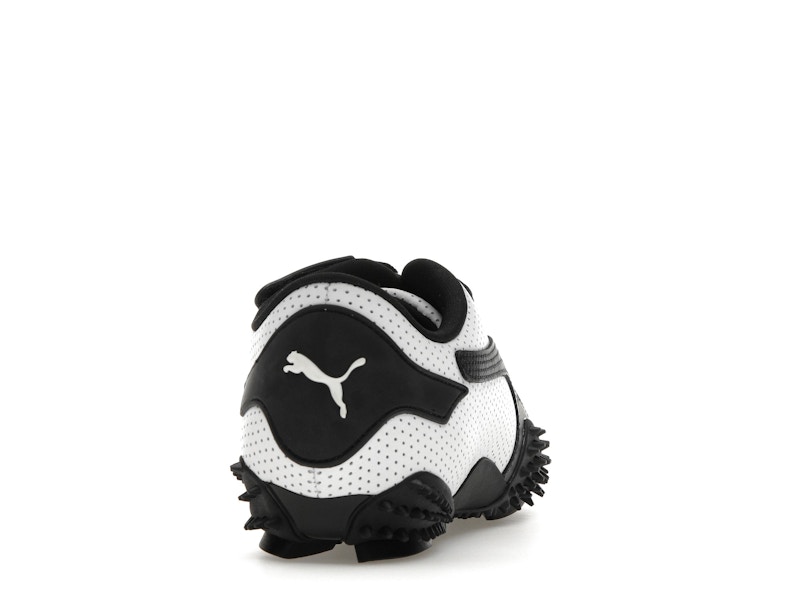 Puma Mostro Perforated Leather White Black