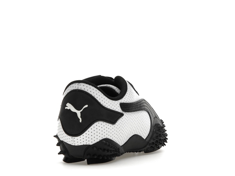 Puma Mostro Perforated Leather White Black