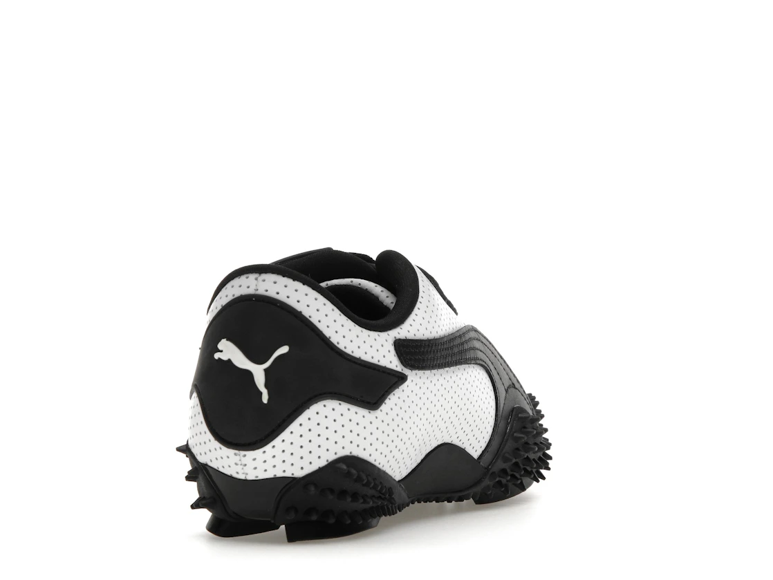 Puma Mostro Perforated Leather White Black