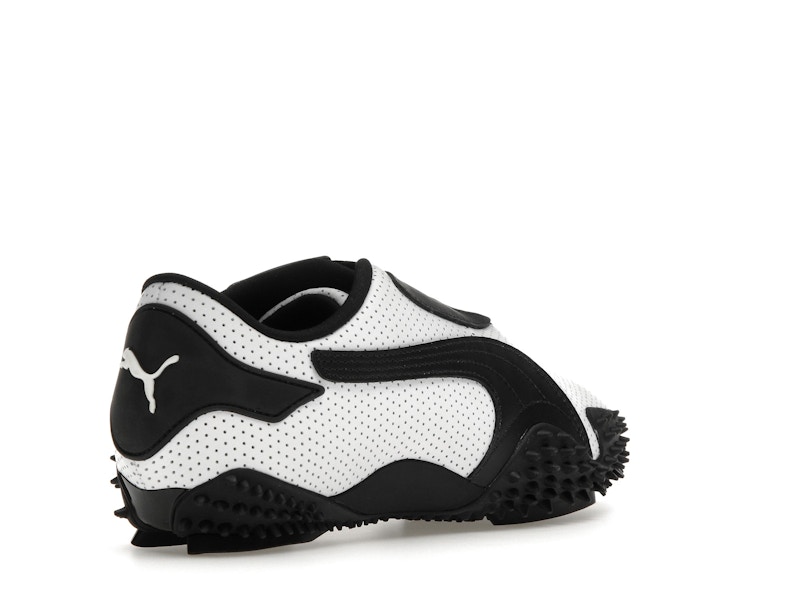 Puma Mostro Perforated Leather White Black