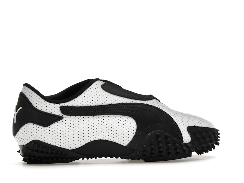 Puma Mostro Perforated Leather White Black