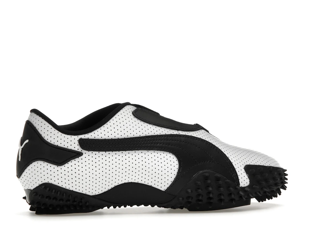 Puma Mostro Perforated Leather White Black