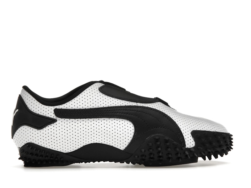 Puma Mostro Perforated Leather White Black