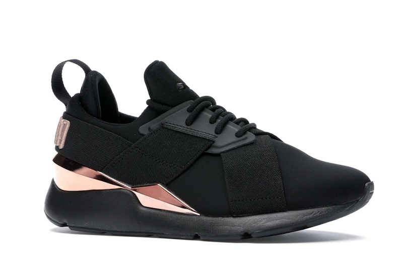 Puma rose gold black clearance