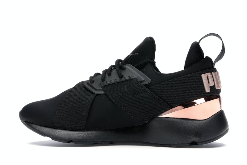 Puma muse cosy black rose clearance
