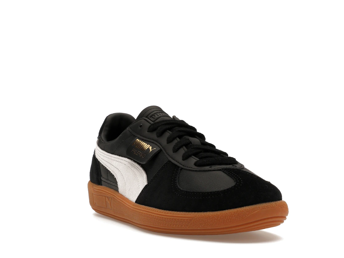 Puma Palermo Leather Black Feather Grey Gum