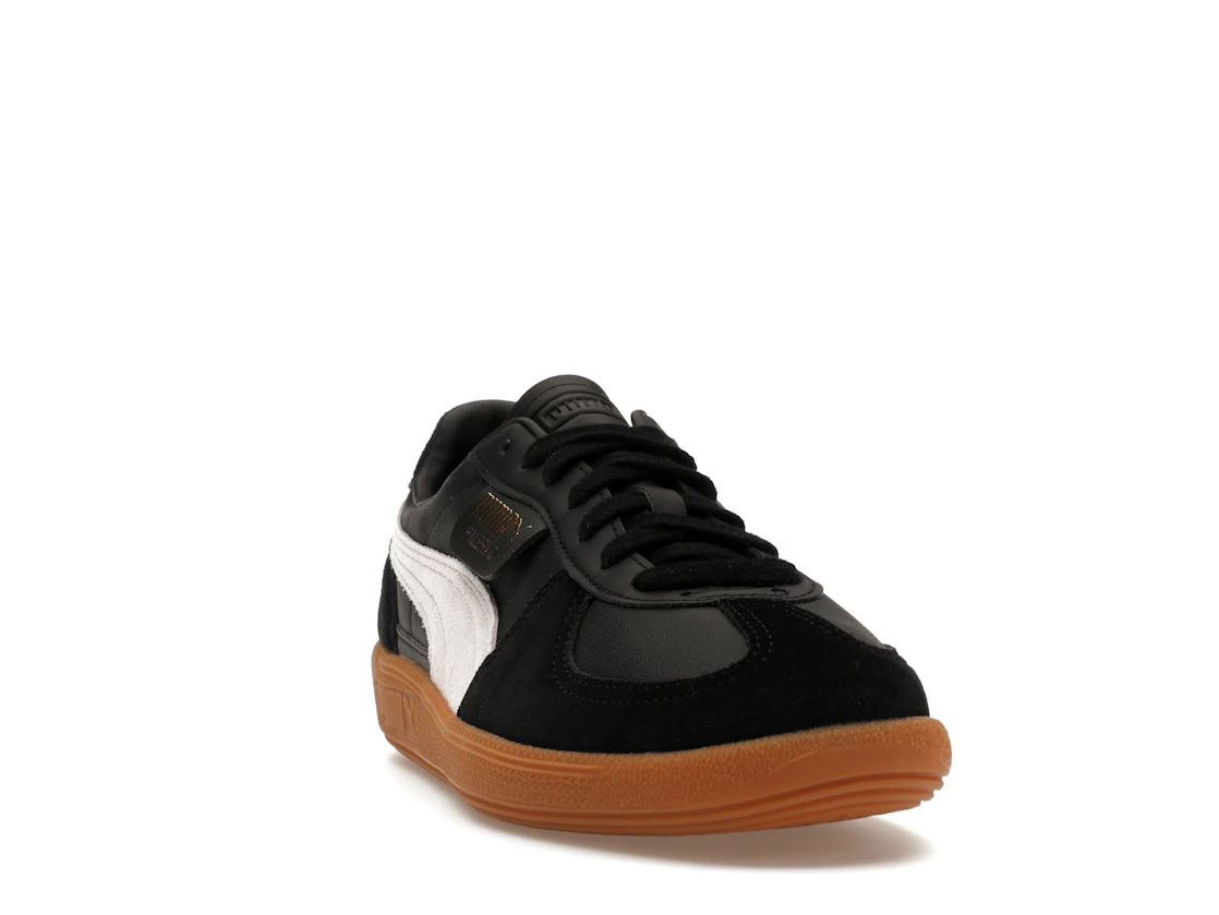 Puma Palermo Leather Black Feather Grey Gum