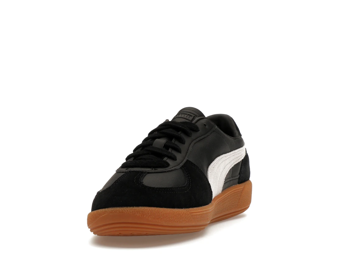 Puma Palermo Leather Black Feather Grey Gum