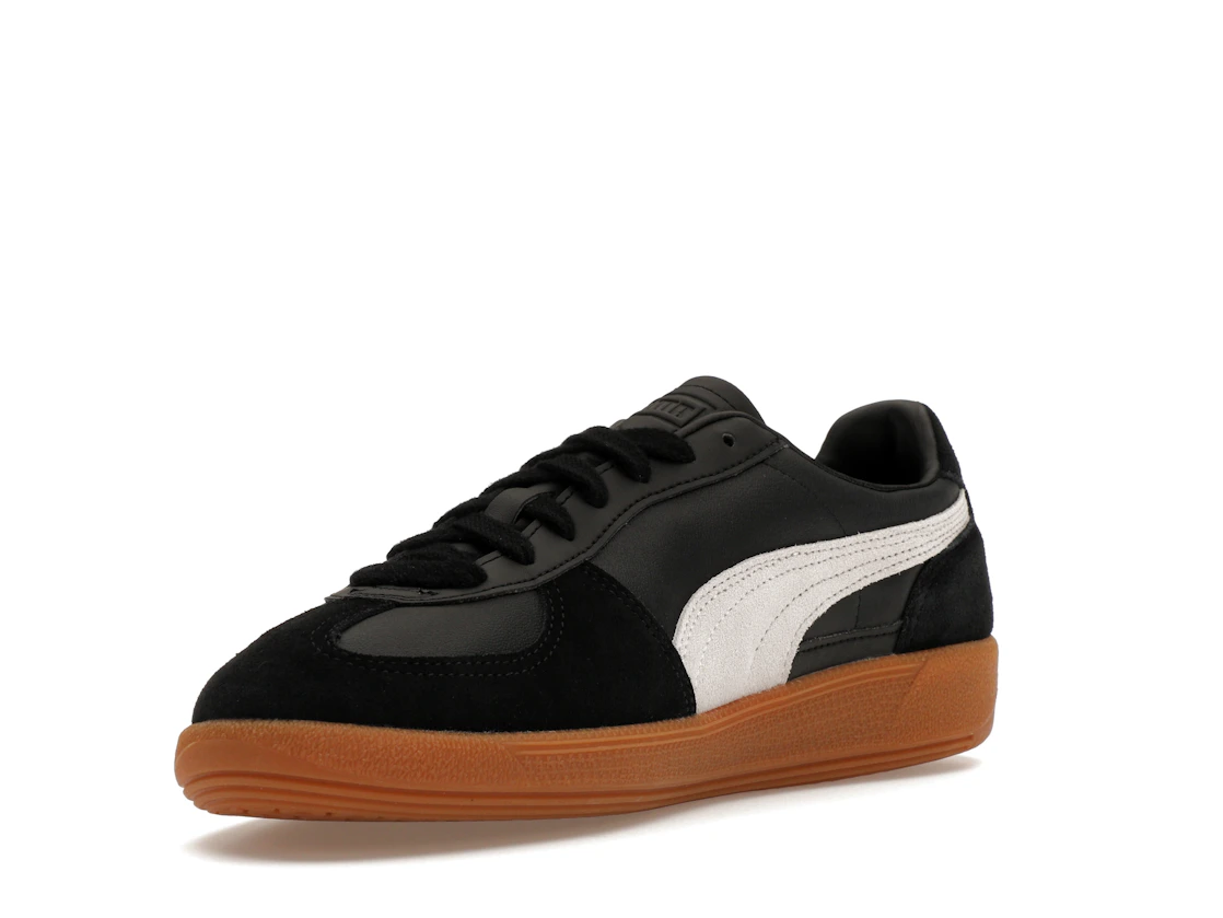 Puma Palermo Leather Black Feather Grey Gum