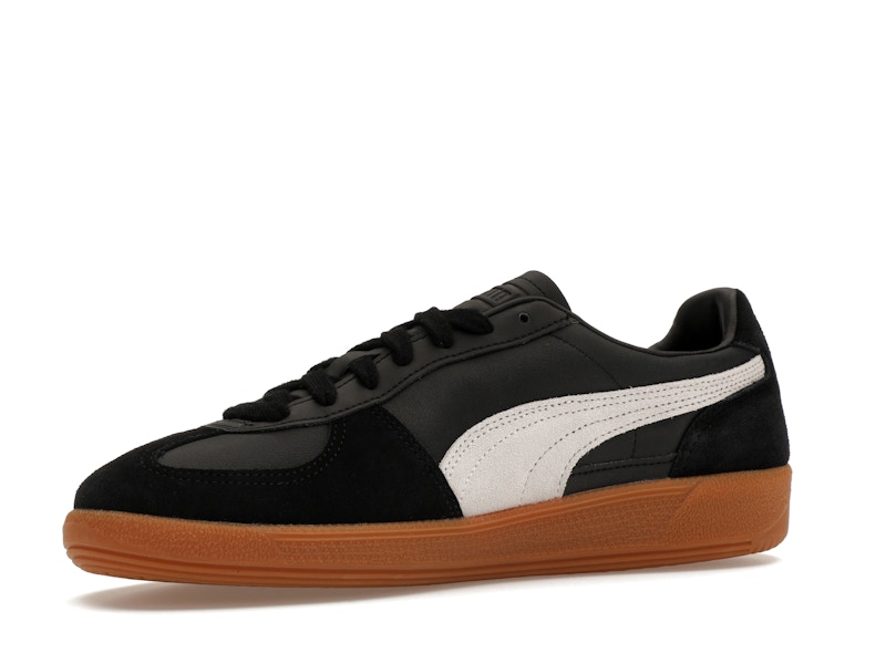 Puma Palermo Leather Black Feather Grey Gum