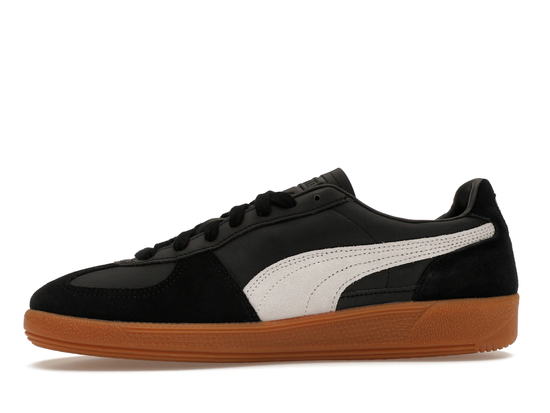 Puma Palermo Leather Black Feather Grey Gum