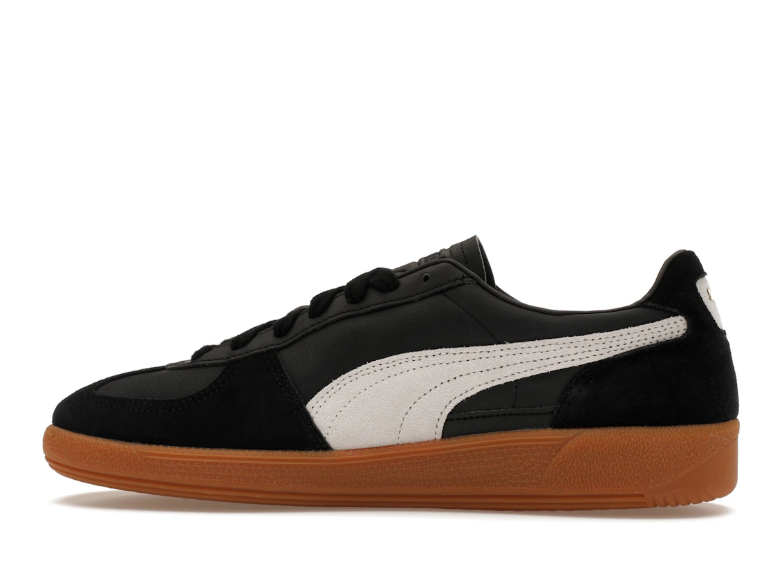 Puma Palermo Leather Black Feather Grey Gum