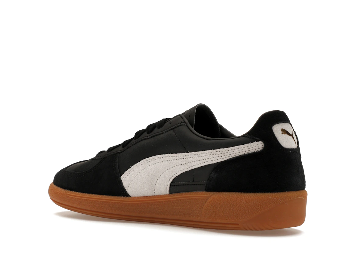 Puma Palermo Leather Black Feather Grey Gum