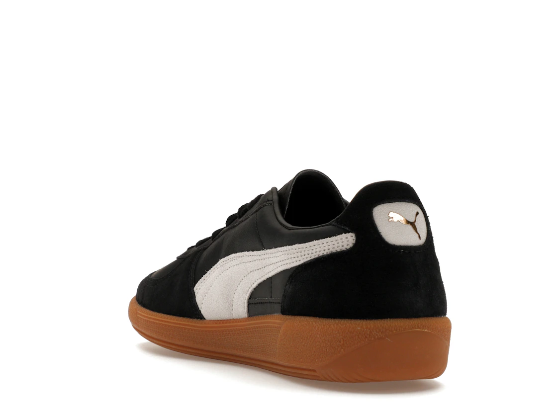 Puma Palermo Leather Black Feather Grey Gum