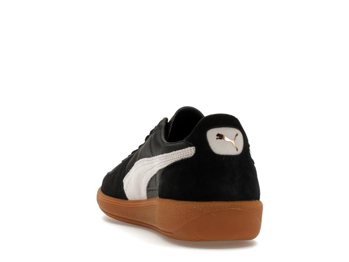 Puma Palermo Leather Black Feather Grey Gum
