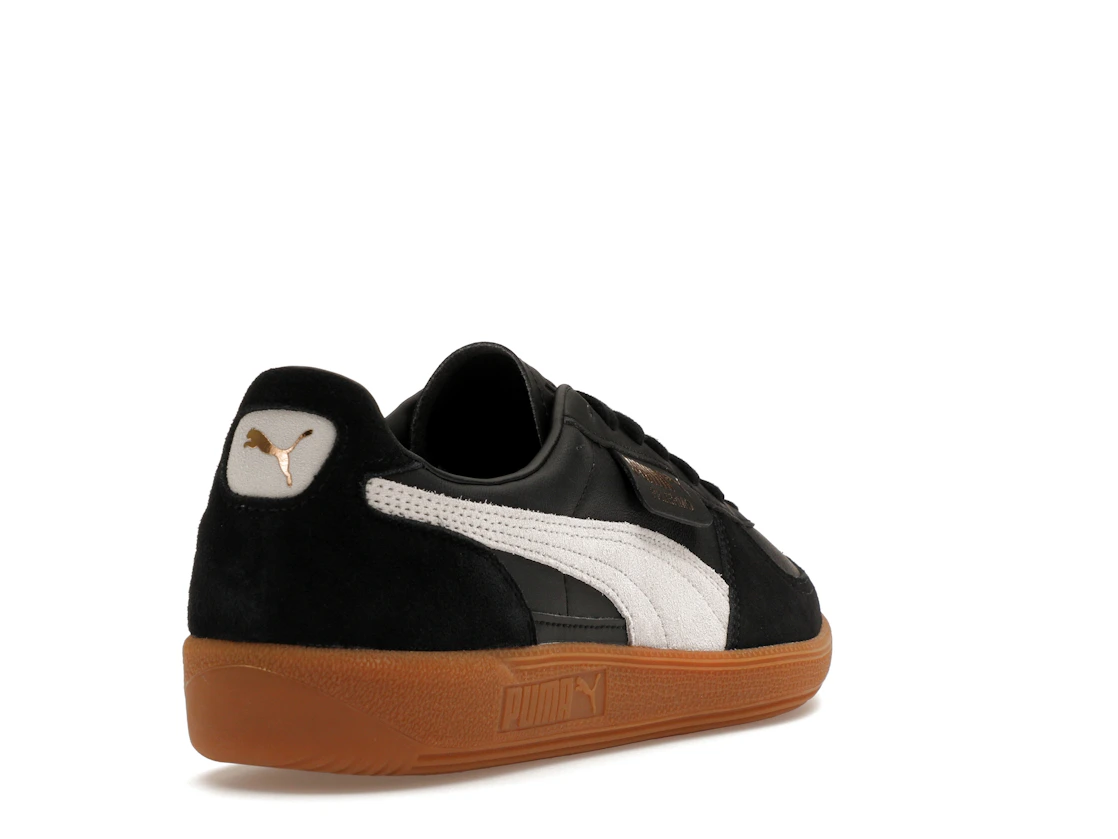Puma Palermo Leather Black Feather Grey Gum