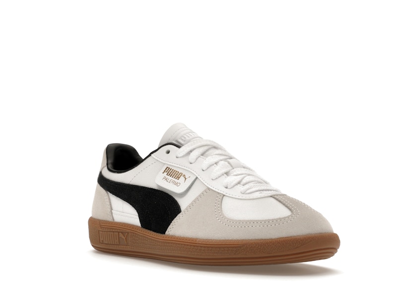 Puma Palermo Leather White Vapor Grey Gum