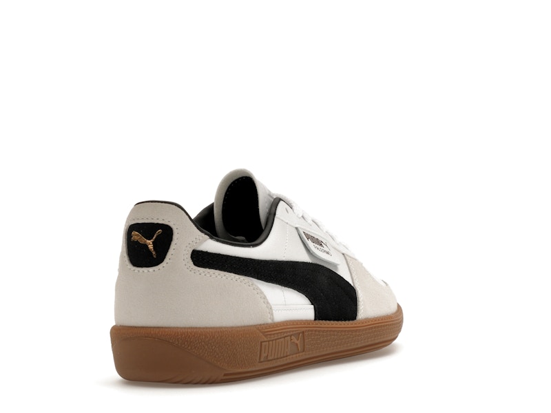 Puma Palermo Leather White Vapor Grey Gum