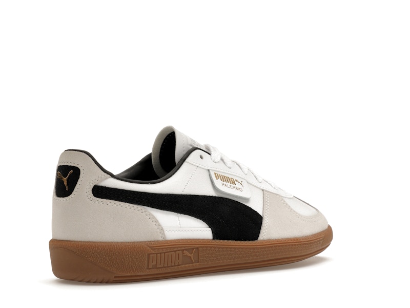 Puma Palermo Leather White Vapor Grey Gum