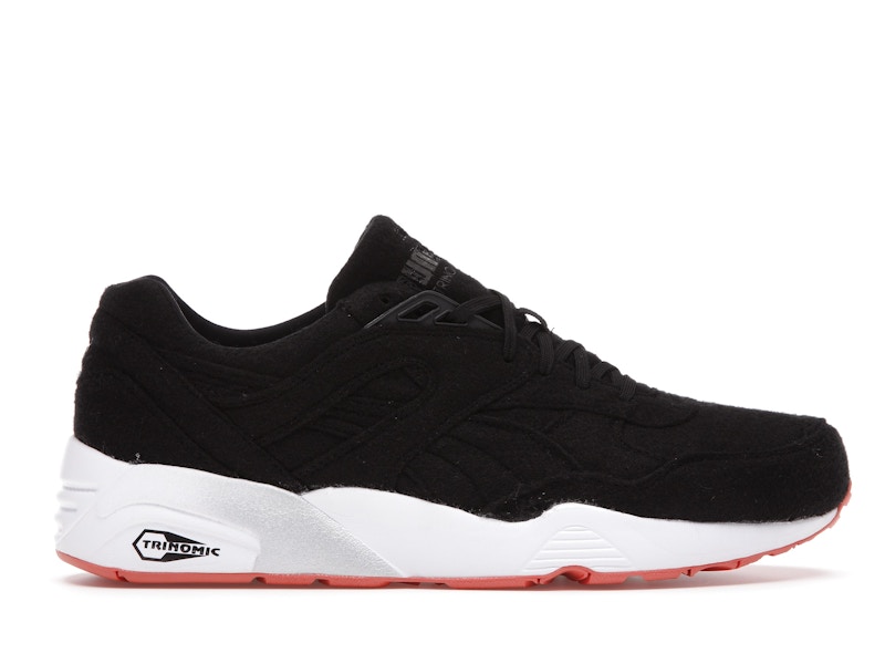 Puma r698 suede shop black