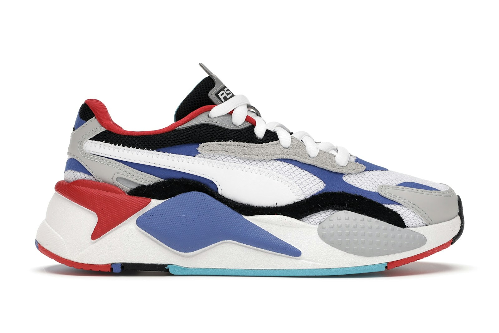 Puma RS-X 3 Puzzle White Blue Red (GS) - 372357-05