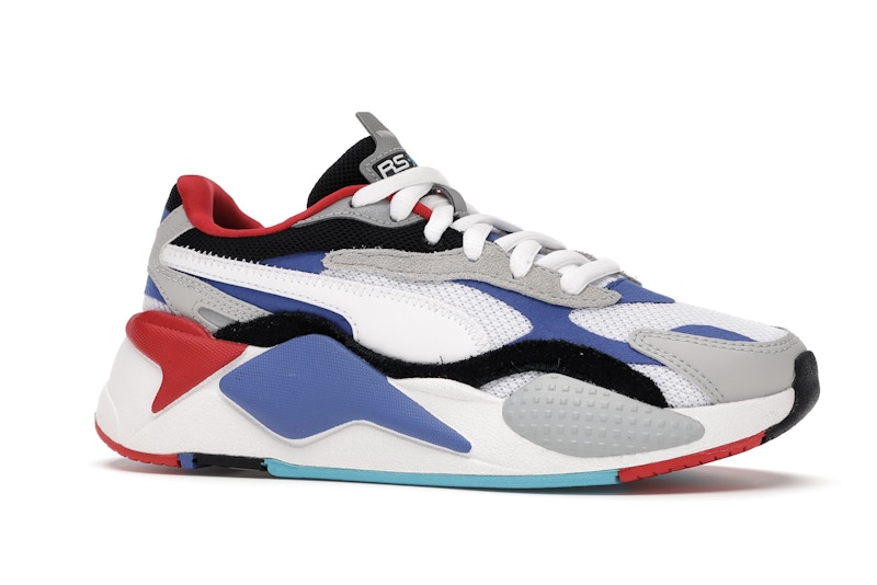 Puma RS-X 3 Puzzle White Blue Red (GS)