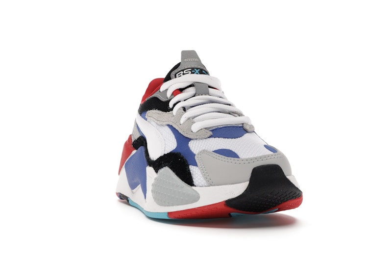 Puma RS-X 3 Puzzle White Blue Red (GS)