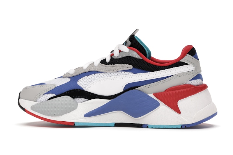 Puma RS-X 3 Puzzle White Blue Red (GS)