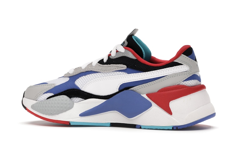 Puma RS-X 3 Puzzle White Blue Red (GS)
