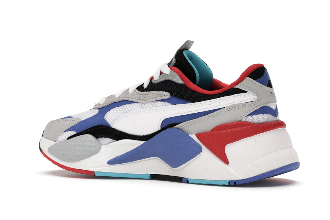 Puma RS-X 3 Puzzle White Blue Red (GS)