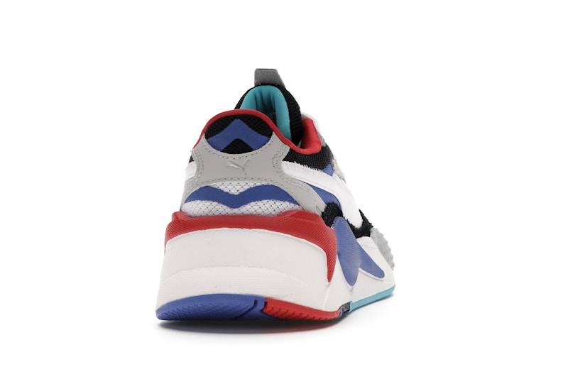 Puma RS-X 3 Puzzle White Blue Red (GS)
