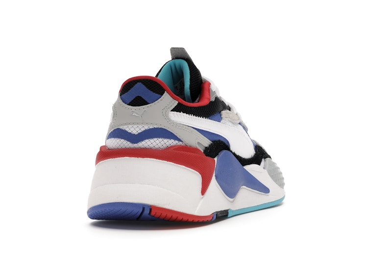 Puma RS-X 3 Puzzle White Blue Red (GS)