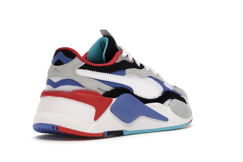 Puma RS-X 3 Puzzle White Blue Red (GS)