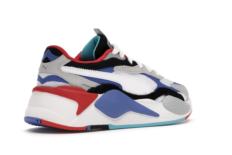 Puma RS-X 3 Puzzle White Blue Red (GS)