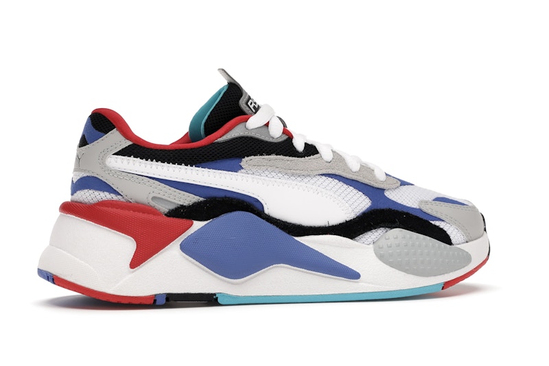 Puma RS-X 3 Puzzle White Blue Red (GS)