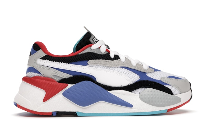 Puma RS-X 3 Puzzle White Blue Red (GS)